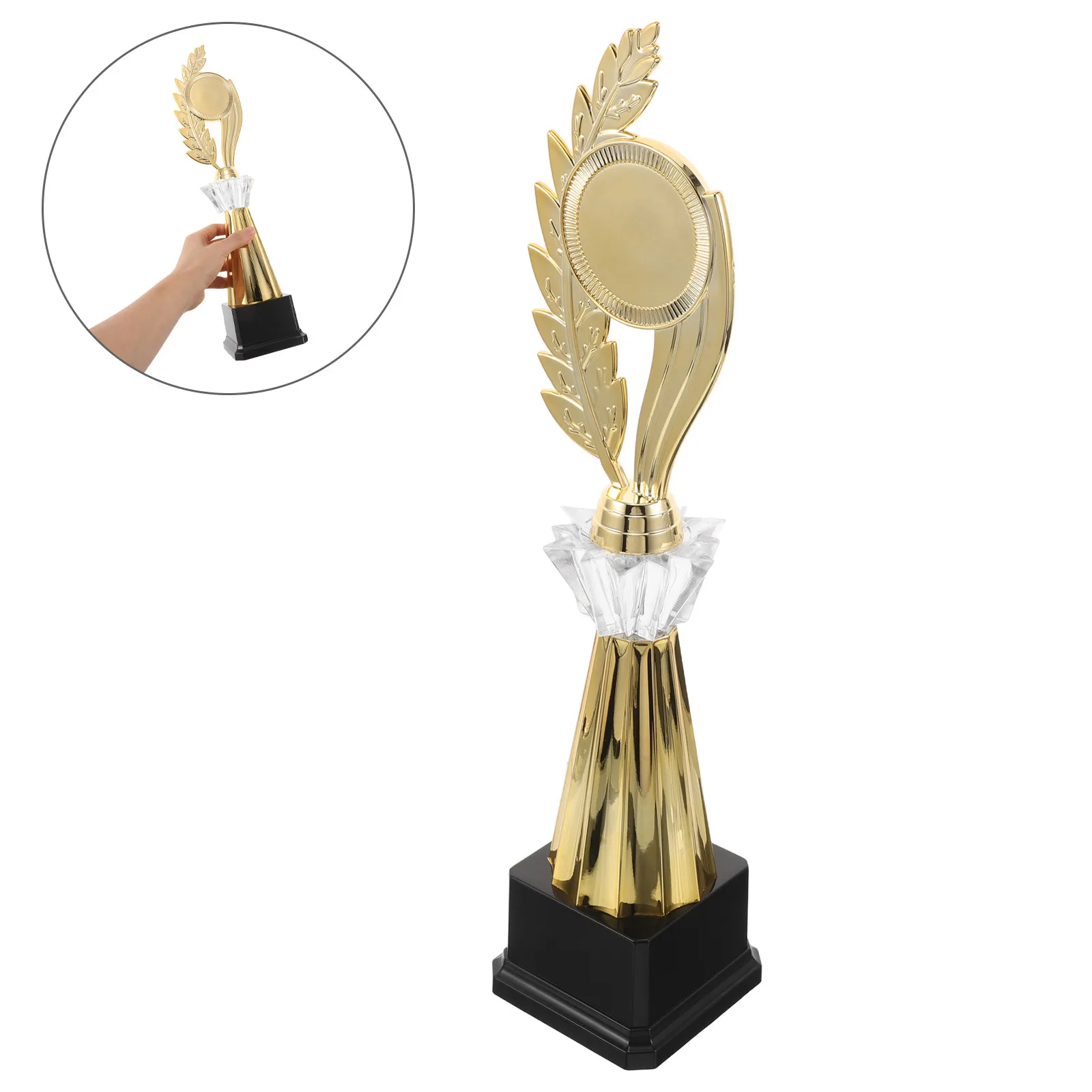

Award Trophy Small Plastic Gold Trophy Cup for Children School Sports Event Reward Prize Competition Trophies
