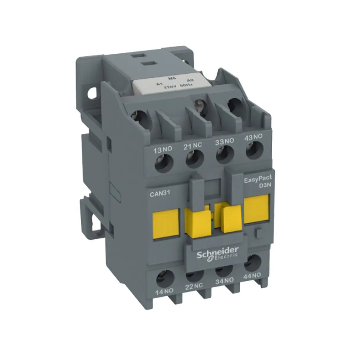 

CAE31M5N CAE31M5 new model CAN31M5N EasyPact TVS Control Relay, 3 NO + 1 NC, 690V, 220 VAC
