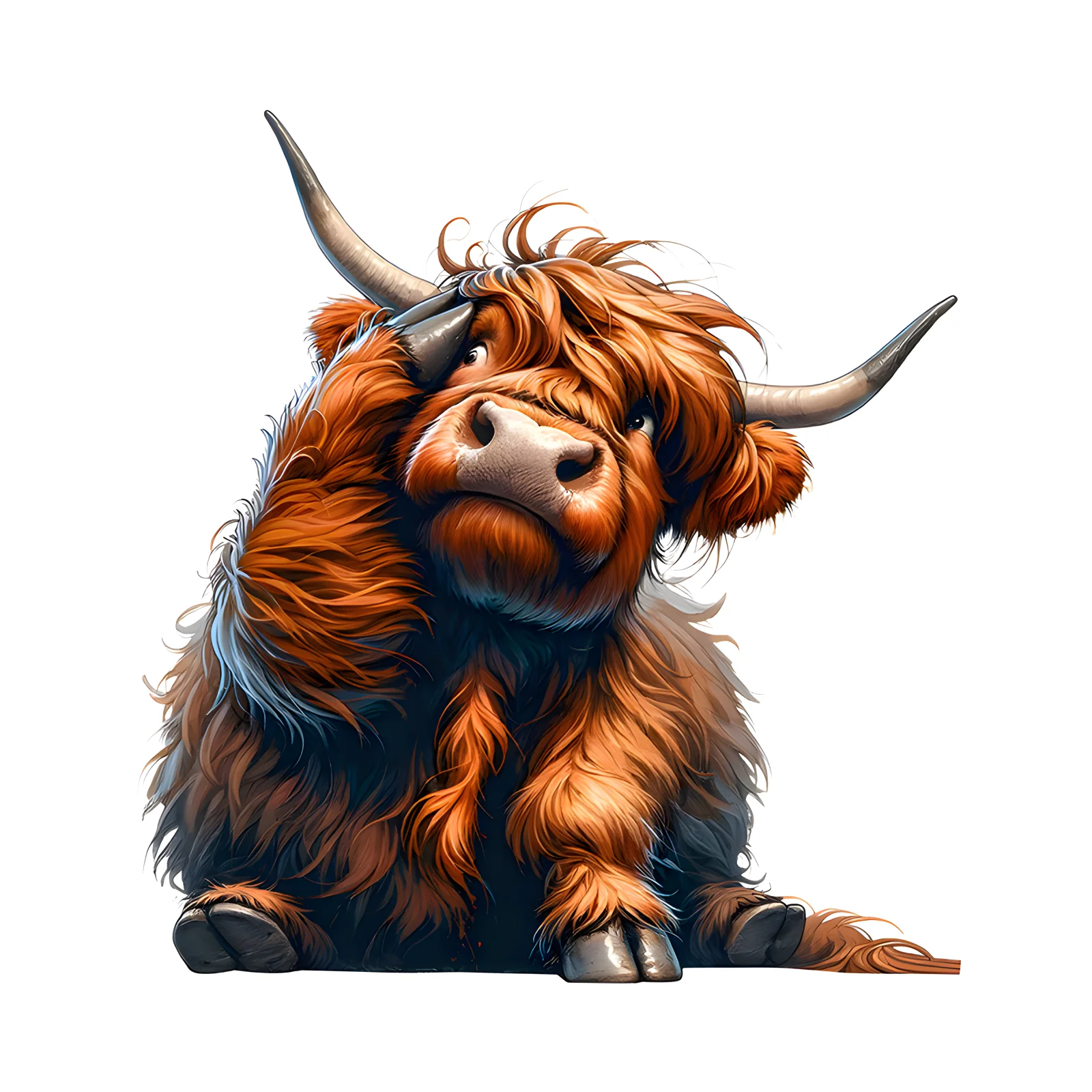 DK351#Funny Cartoon Cow Animal Car Stickers Funny Waterproof Vinyl Decal Motorcycle Decorative Accessories
