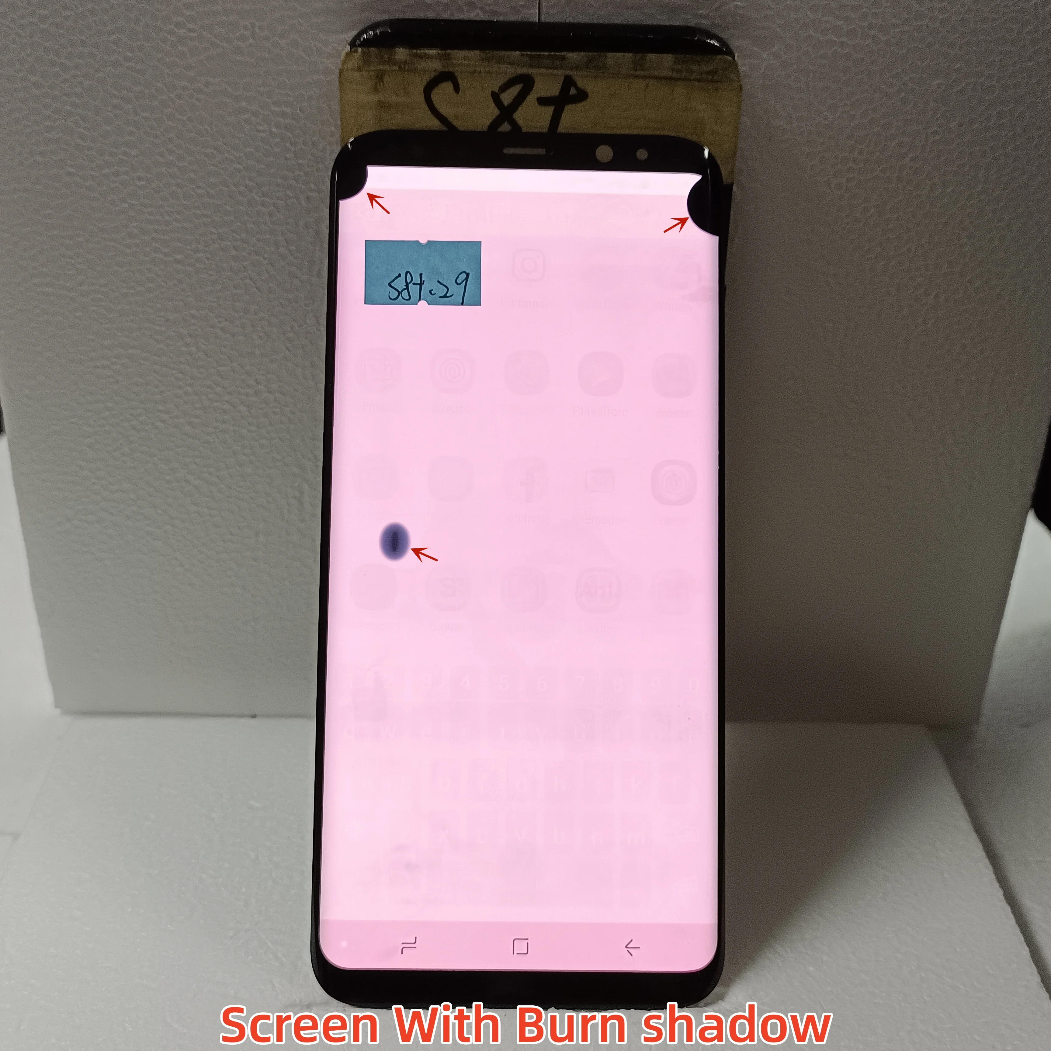 

With defects For Samsung Galaxy S8 Plus G955F G955 S8+ Display With Touch Screen Digitizer Assembly Replacement 100% testing