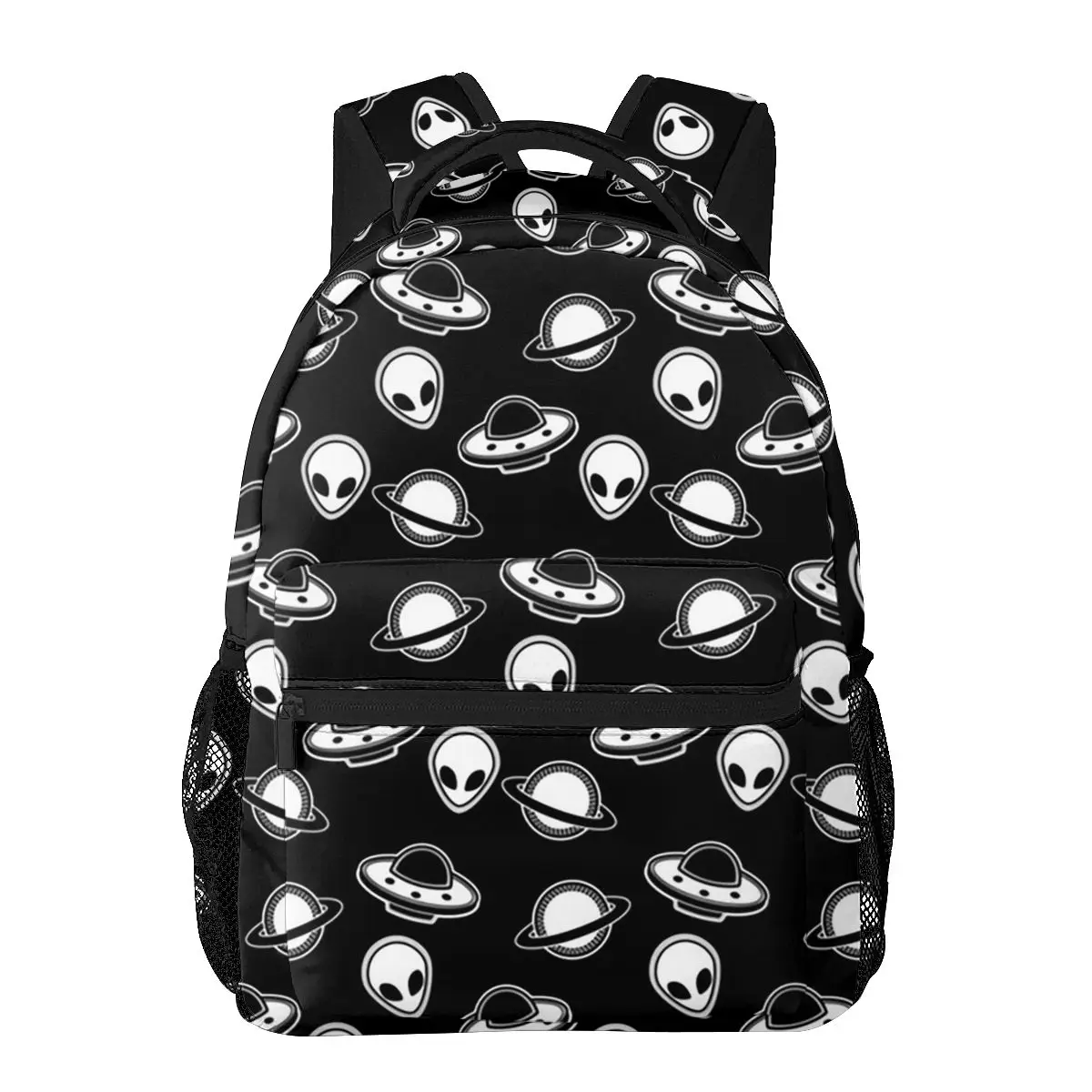 ¡Aliens! Mochilas escolares de dibujos animados para niños y niñas, bolsa de hombro, gran capacidad