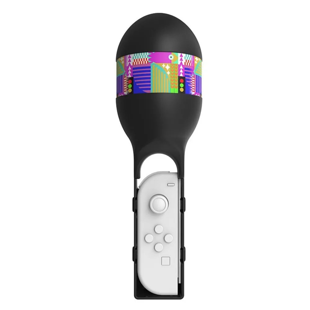 Controlador de agarre de juego Maracas, 2 piezas, accesorios, mango de martillo de arena para interruptor OLED, soporte para Gamepad