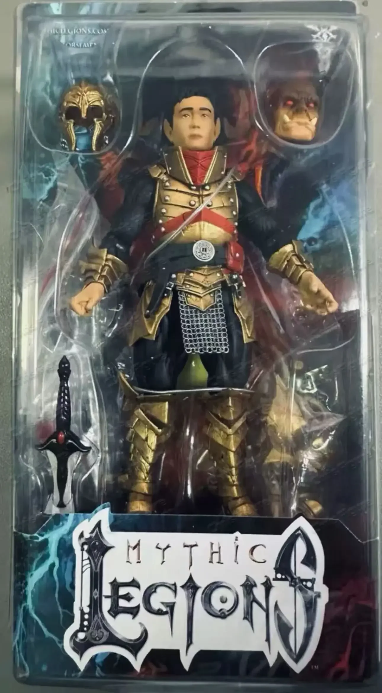 

In Stock, Fast Shipping Four Horsemen Mythic Legions, Thank You Bo, Golden Armor Man, Zhongwan Li / Zhongjie Li, 1/12 Scale