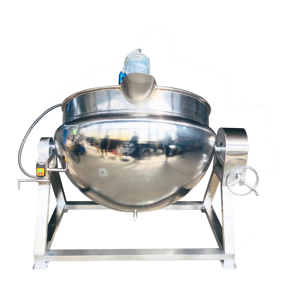 500L Electric Heating Food Jacketed Kettle