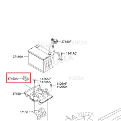 Battery Hold Down Tie Bracket Clamp For kia Cadenza cerato Forte Shuma Optima Sorento Sportage Magentis 371601M000 37160-1M000