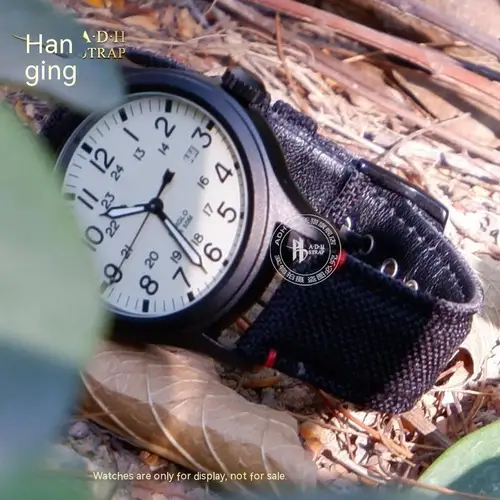 Imagen 2 del producto Correa de nailon Universal para reloj Citizen, banda de nailon impermeable con hebilla de Pin para Citizen AW-5005, Seiko, Hamilton, Khaki, H69439363