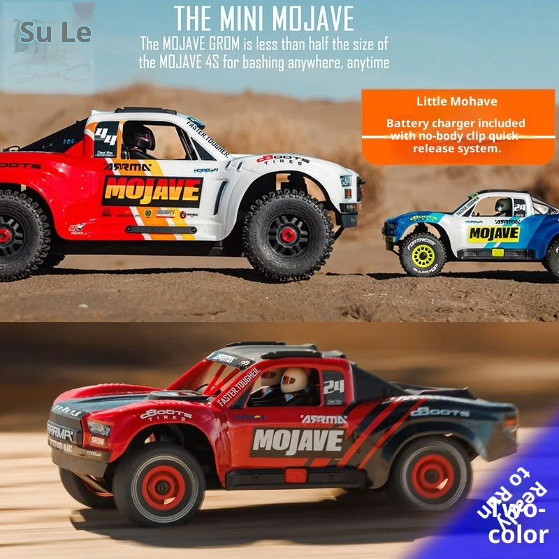 

ARRMA Little Mojave 1/14 Mojave GROM RC Remote Control Electric Brushed Short Card Off Road Vehicle RTR