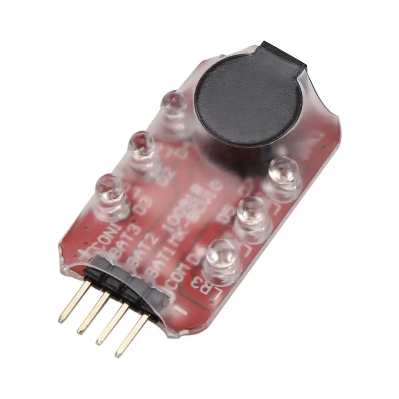 Loud Hailer Lipo Battery Voltage Alarm Display Checker 2-3S LED Display For RC Helicopter Quadcopter Car Battery