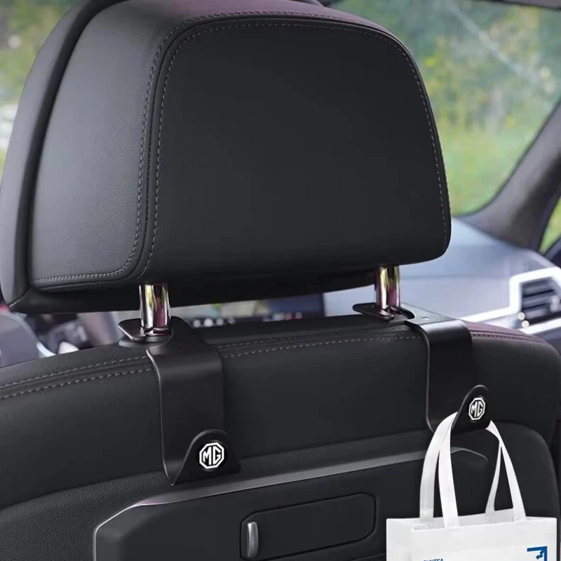 Car Interior Seat Hook Hanger Storage Organizer Accessories Fit MG HS MG4 EV MARVEL R ZS ES5 ONE Cyberster MG3 MG5 MG6 MG7 EZS