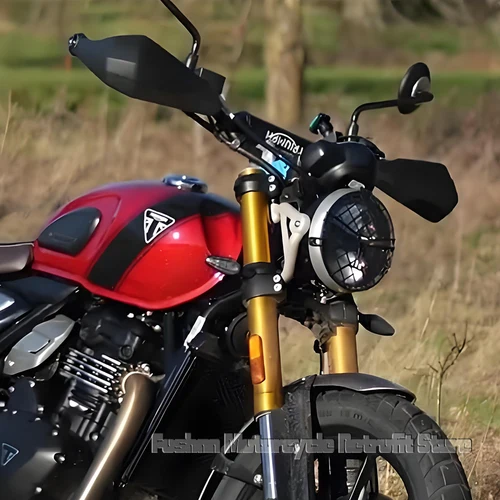 Imagen 2 del producto Para Triumph Speed 400 Scrambler 400X 2024 accesorios de motocicleta Speed400 Scrambler400X elevadores de manillar Premium