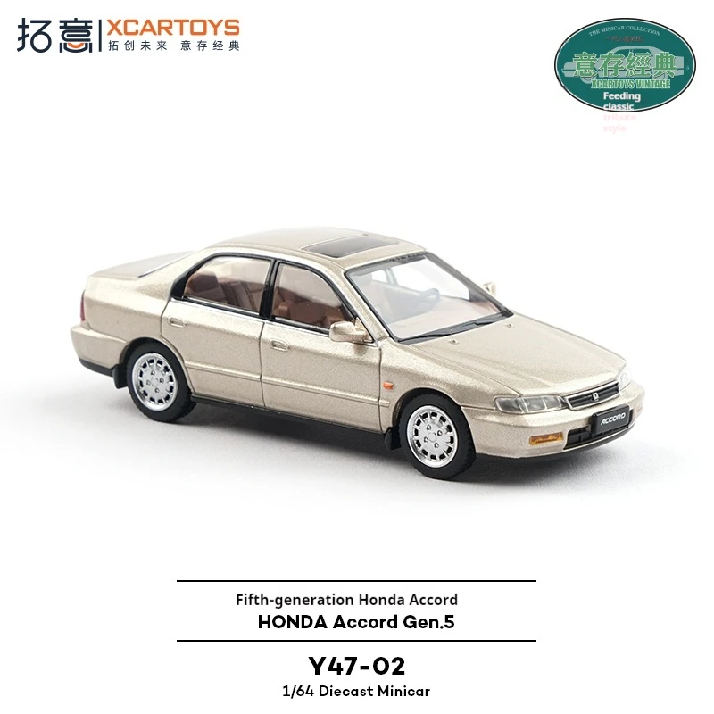 

XCARTOYS масштаб 1/64, модель бизнес-автомобиля из сплава, Accord седан пятого поколения, коллекционная игрушка без дистанционного управления