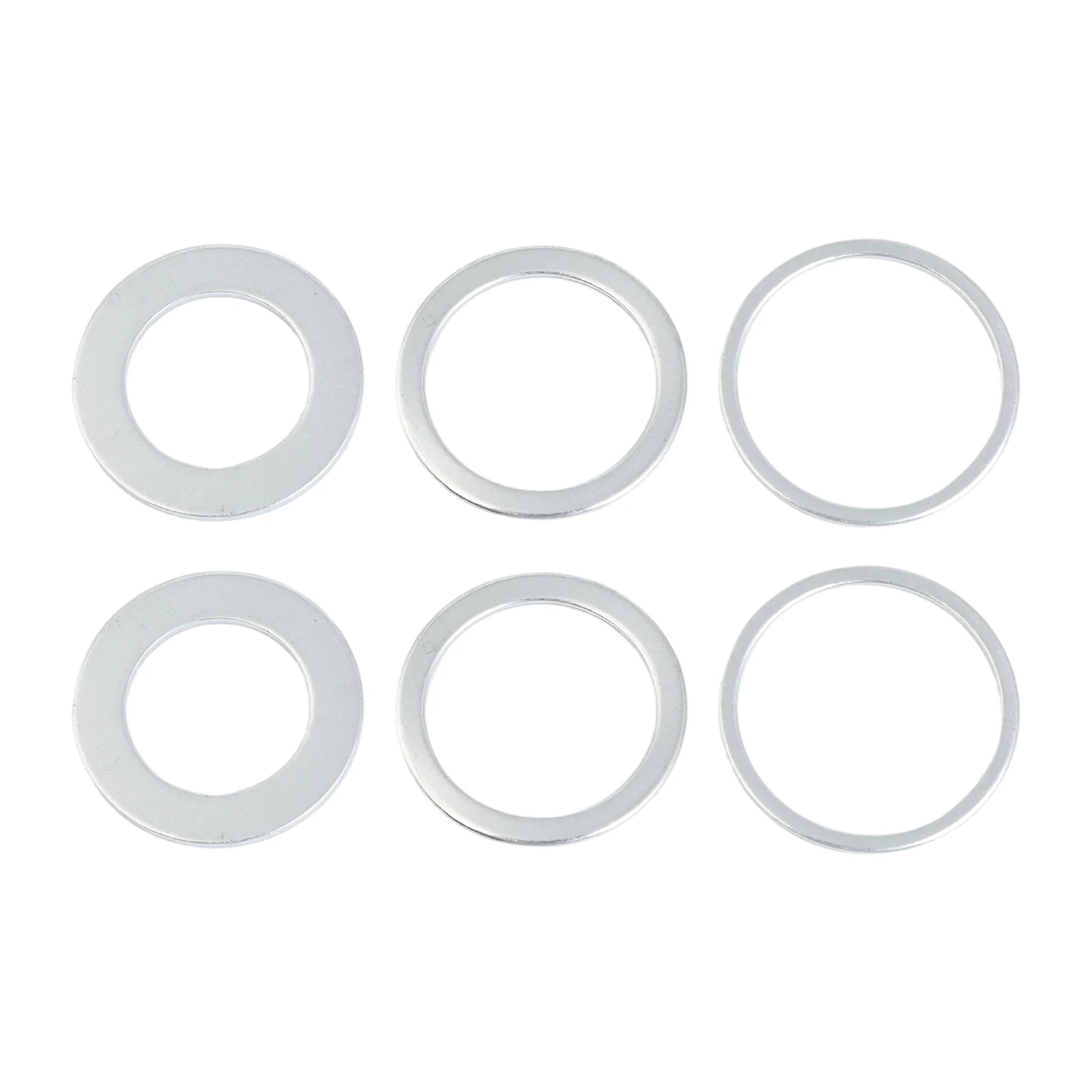 6Pcs/Set Circular Saw Blade Reducing Rings Conversion Ring Cutting Disc Aperture Gasket Inner Hole Adapter Ring For Saw Blade