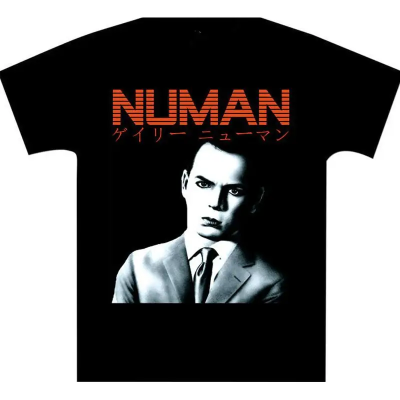 New Gary Numan Tubeway Army Tour Japan Men T Shirt Black All Sizes
