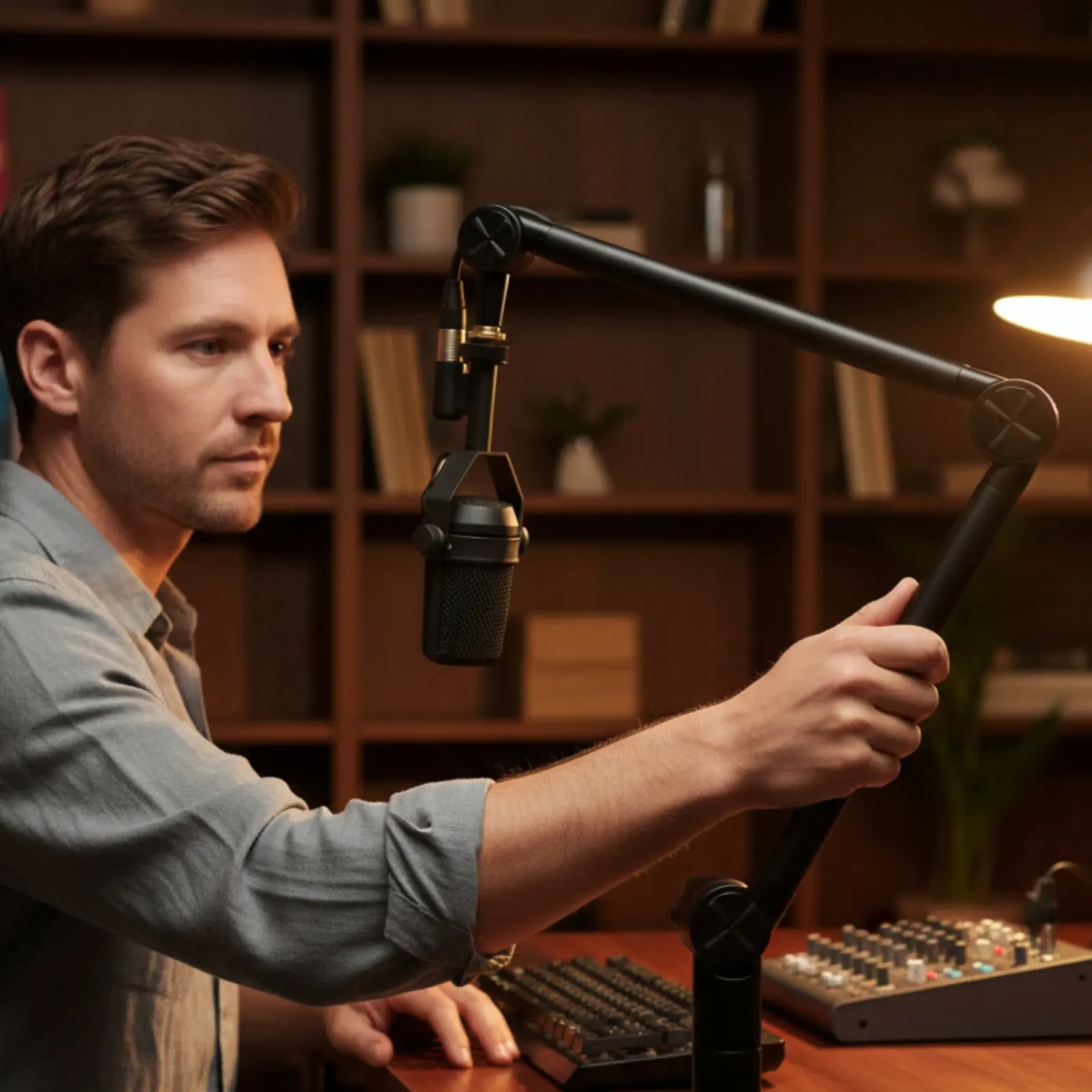 audio-capture-device-arm-arm-360°-swivel-mic-arm-arm-stand-desktop-mic-holder-universal-fit-desk-clamp-mount-space-saving