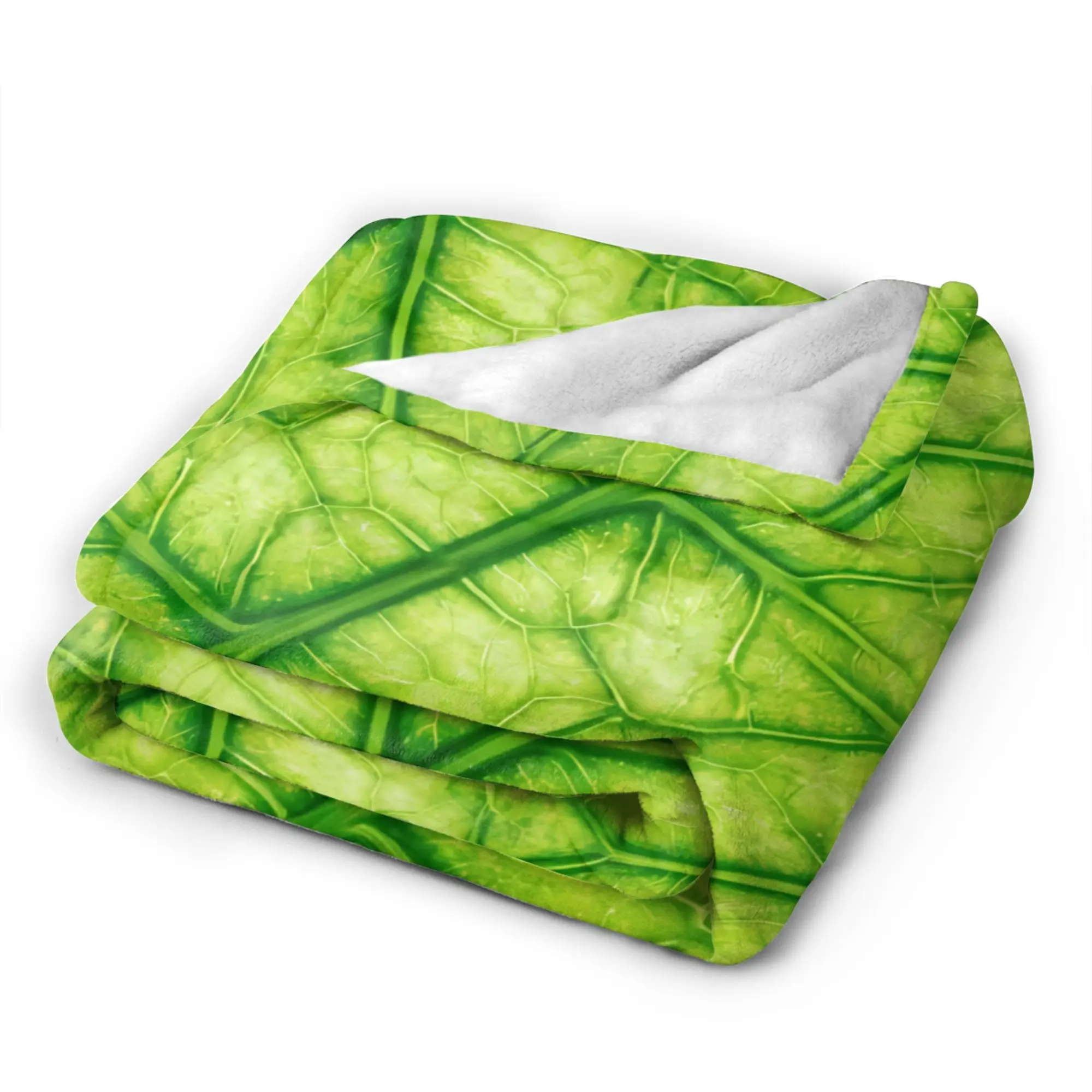 Cabbage Pattern Plush Blanket Kids Adult  Flannel Bedding Throws For Home Decor Warm Design Quality Bedspread Birthday Gift