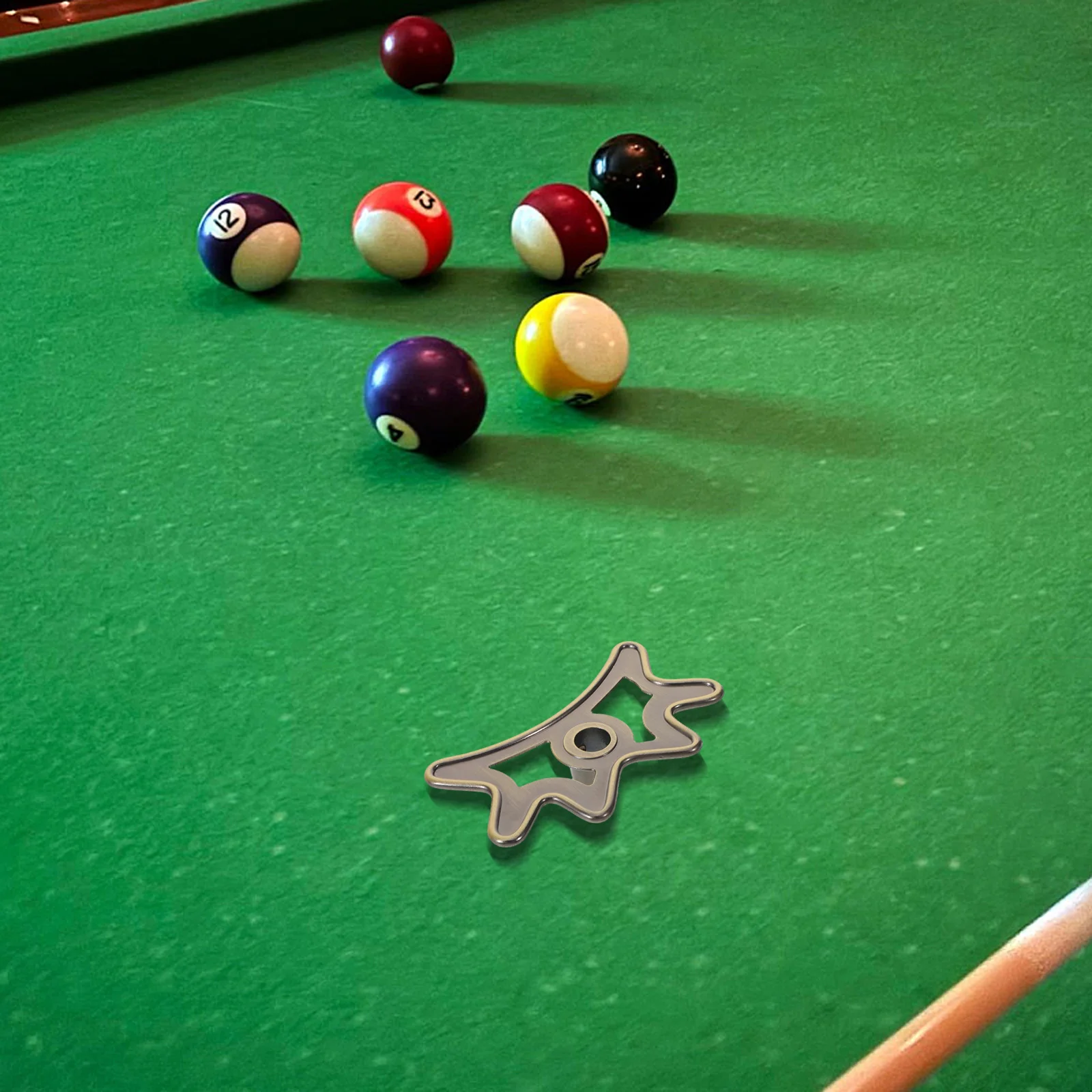 Pool Cue Bridge Head Metal Biljart Bridge Tool Draagbare Cue Rest Accessoire voor Snookertafel Competitie Praktijk Lichtgewicht