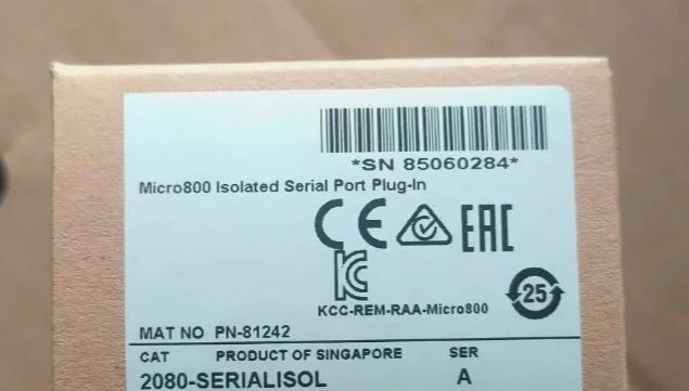 

Brand New PLC Module 2080-SERIALISOL Fast delivery