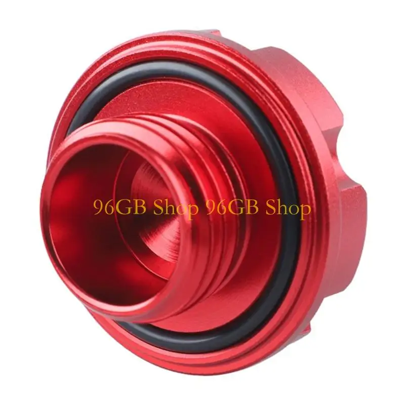 

96GB Aluminum Oil Caps Replacement Oil Cover Universal Engine Filler Caps Cover Automotive Accessories