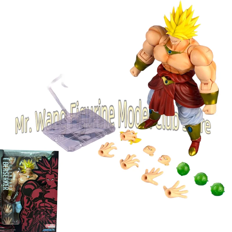 

In Stock Demoniacal Fit Legendary Berserker Broly 6 Inch Action Figure Collection Series Model Cartoon Character Anime Cartoon
