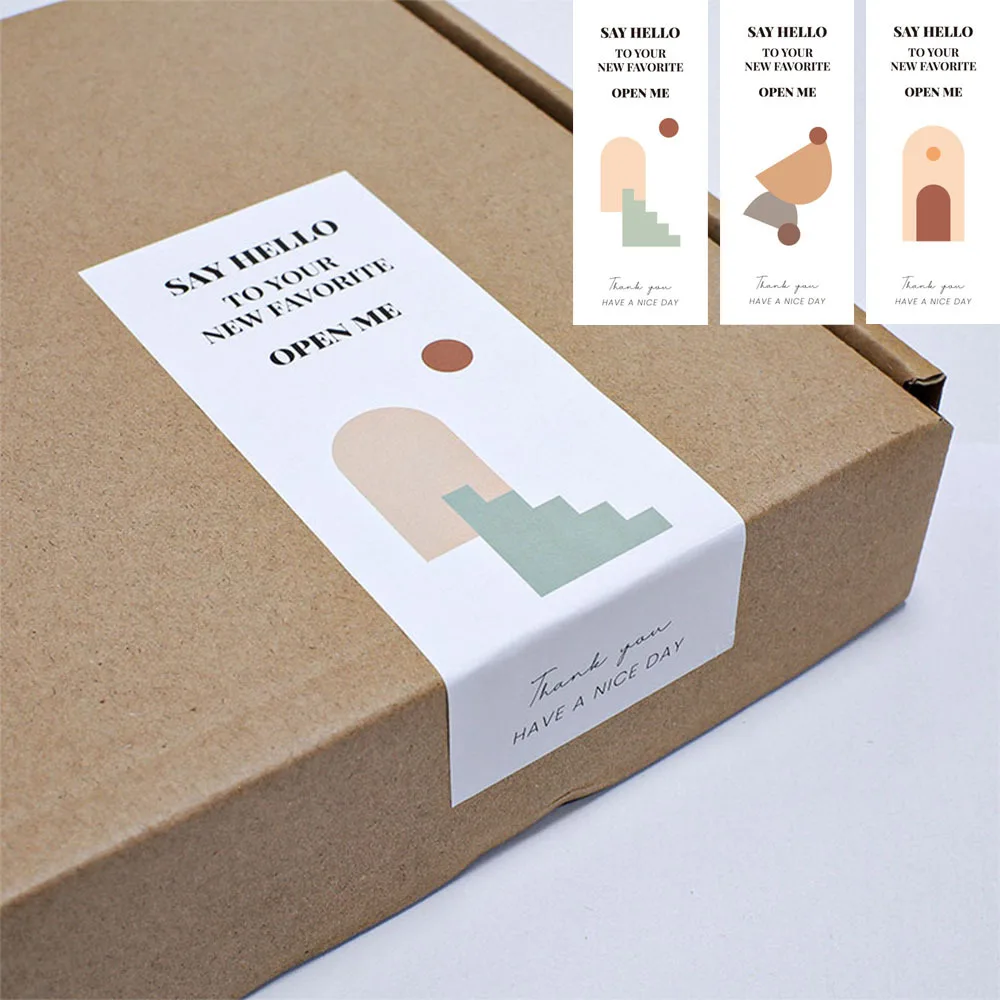 50pcs 'Nice to Meet You Too' Thank You Stickers Small Business Handmade Merchandise Decoration Seals Labels for Online Store