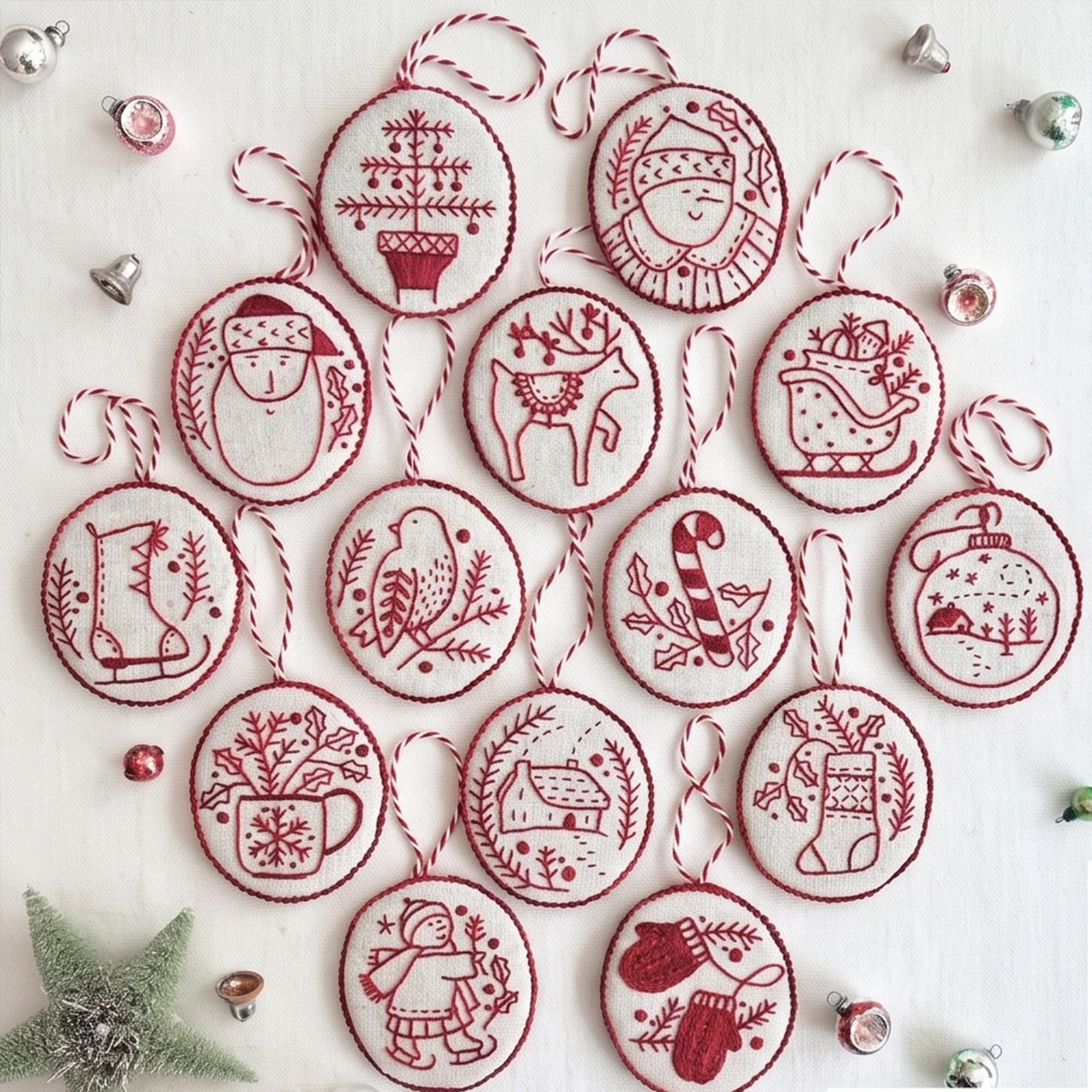 Kit Ricamo Natalizio Multifunz - Embroidery Xmas Decorations recensione e prezzo