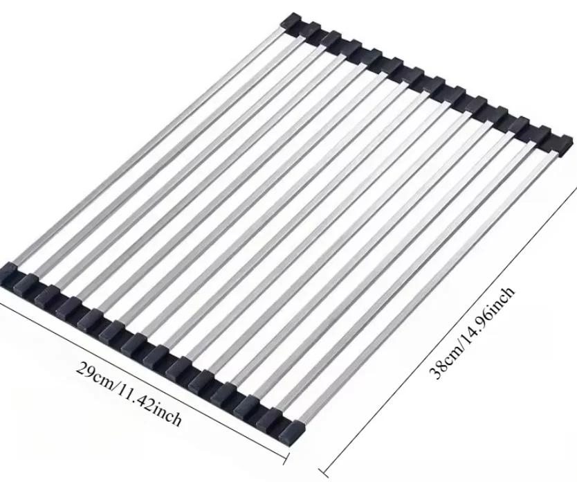 Dish Drain Storage Storage pack Dish Drying Racks Iron Kitchen Utensils Storage With Spout Drain Basket Kitchen Accessories - view 6