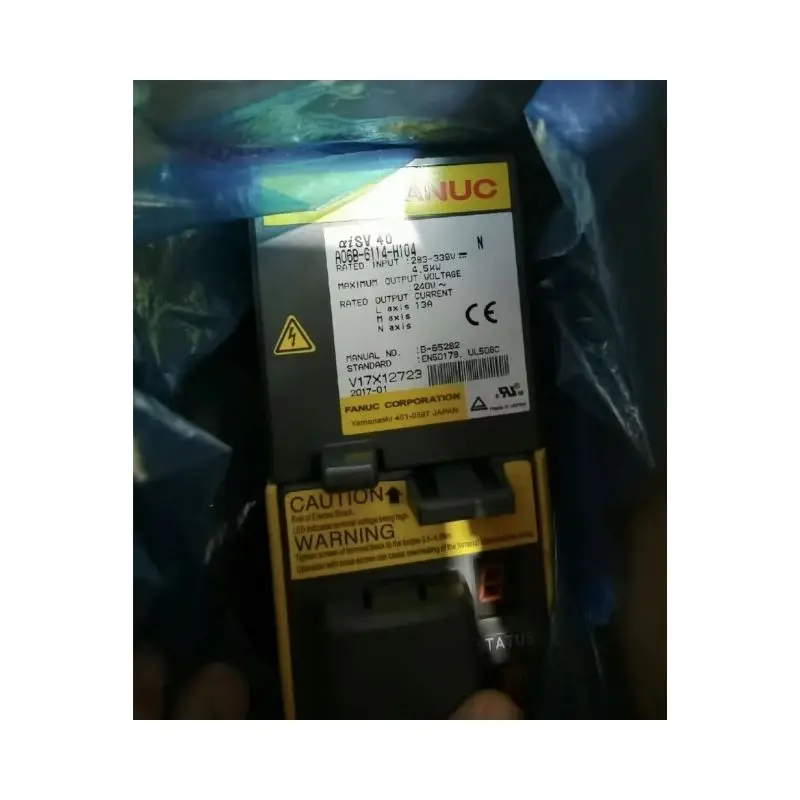 FANUC Servo Amplifier A06B-6114-H104 A06B 6114 H104 untuk mesin sistem CNC