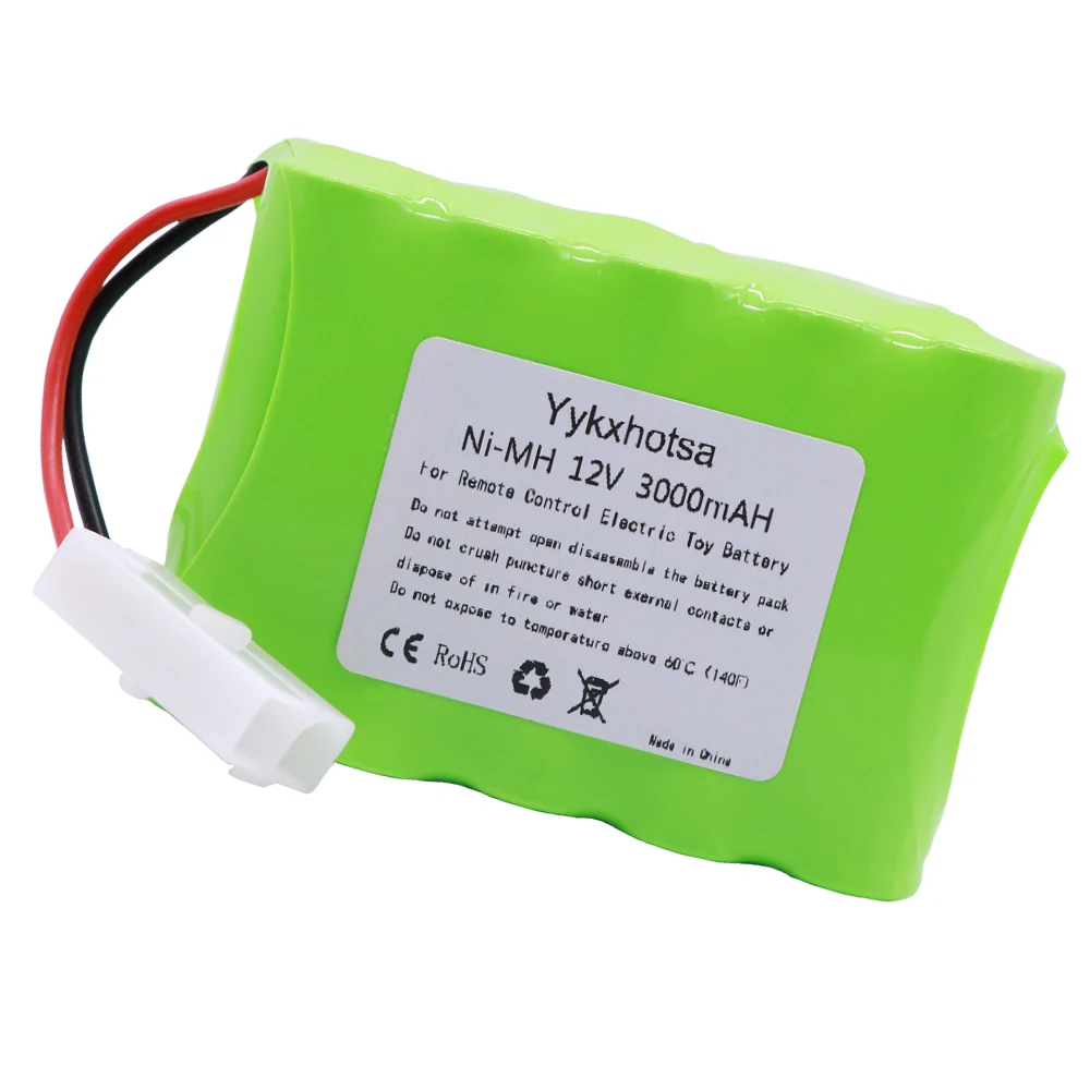 5 개/몫 12V 3000mAh NI-MH 더블 데크 배터리 타미야 플러그 10x AA Ni-MH 배터리 팩 RC 전기 장난감 RC 자동차 보트