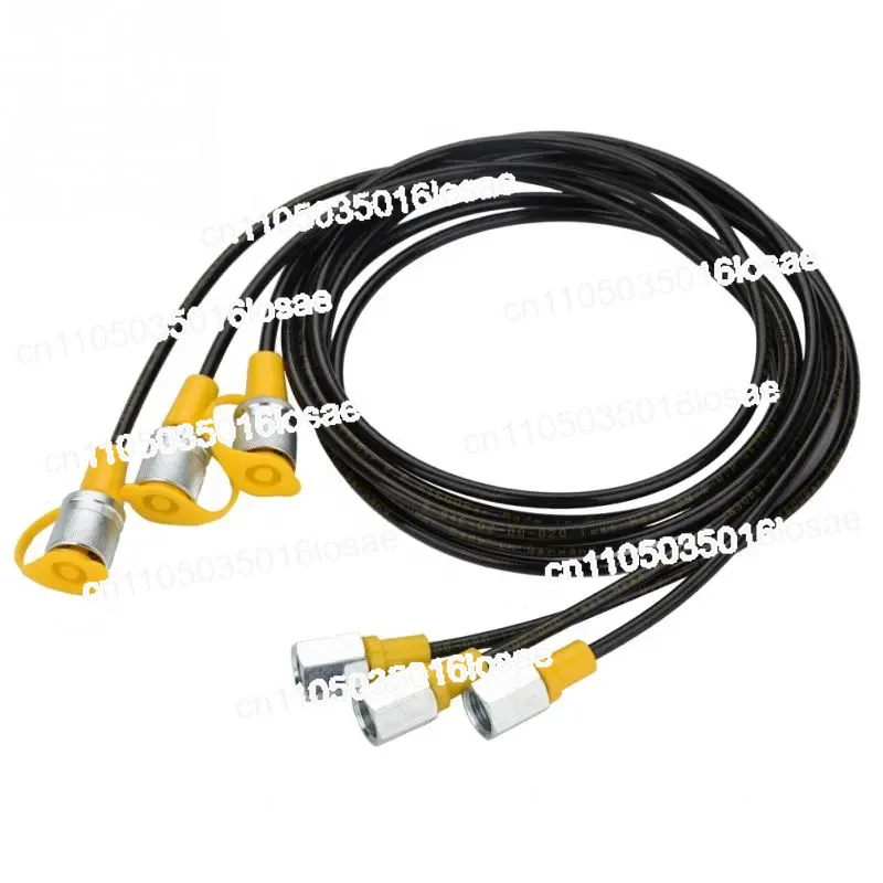 Pressure Gauge Test Pressure Detector Accurate Hydraulic Pressure Test Box Pilot Pump Combination Instrument for Hydraulic