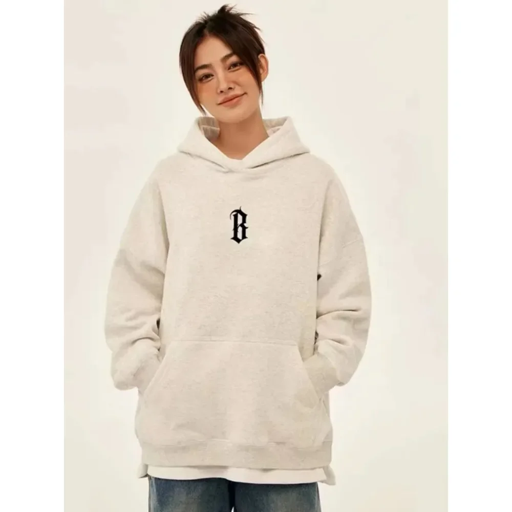 

2024 Mens Women Fashion Hoodie Trend Brand Funny 100%Cotton Printed Hoodies Sweatshirts Couple Hip Hop Streetwear Pullover