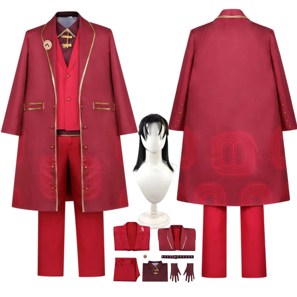 Lei Heng Cosplay Costume Limbus Lei Heng Trench Top Shirt Pants Gloves Outfits Anime Game Role Play Suits