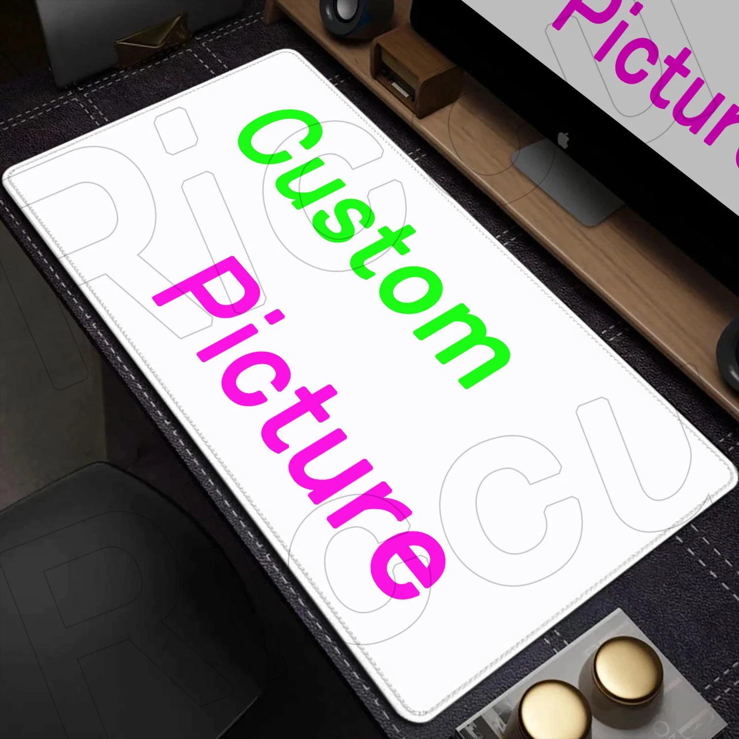 

DIY Custom Laptop Playmat Mausepad Anime Non-slip Carpet Gaming Mousepad Company Office 90x40cm Table Mat Mouse Pad My Own Image