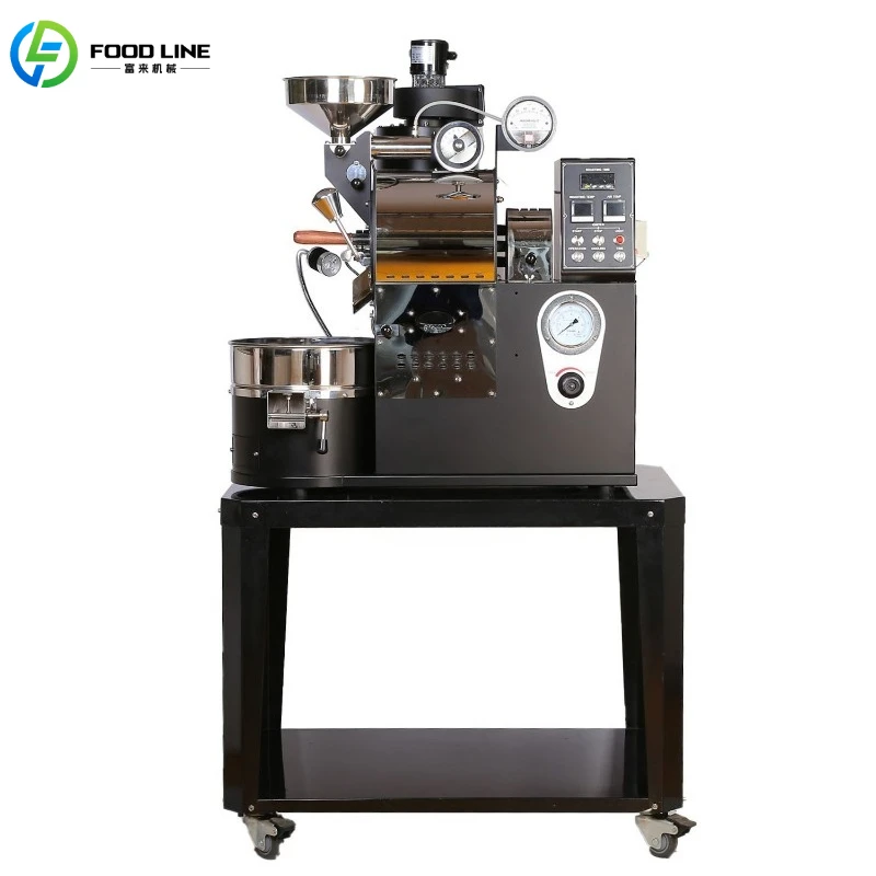 Customize Newest 1kg Small Electric Coffee Bean Roaster Coffee Roaster Data Logger with USB