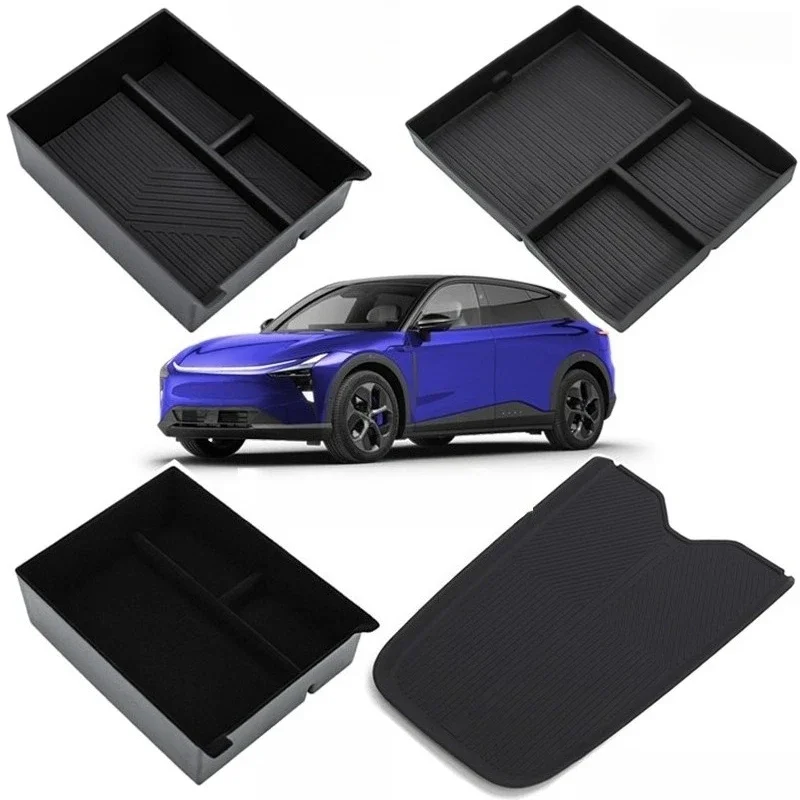 For JIDU ROBO-01 Special Product Modifying Accessories Armrest Box Storage Central Control Car Interior Storage Accessories