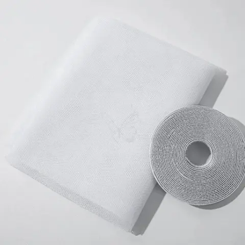 Adhesive Window Screen for Home Use, DIY Installation Without Drilling, Mosquito and Insect-Proof Window Screen