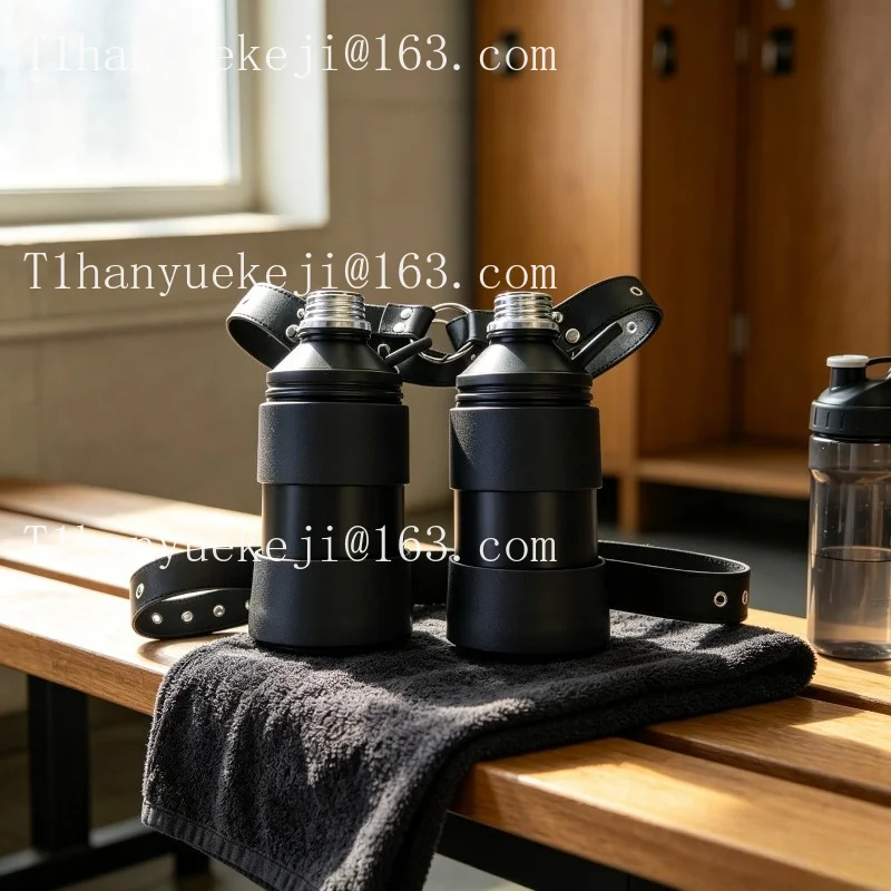 Outdoor Emergency Breathing Apparatus Accessory, 1L  Negative Pressure Bottle, Gas Mask Hydration Carrier