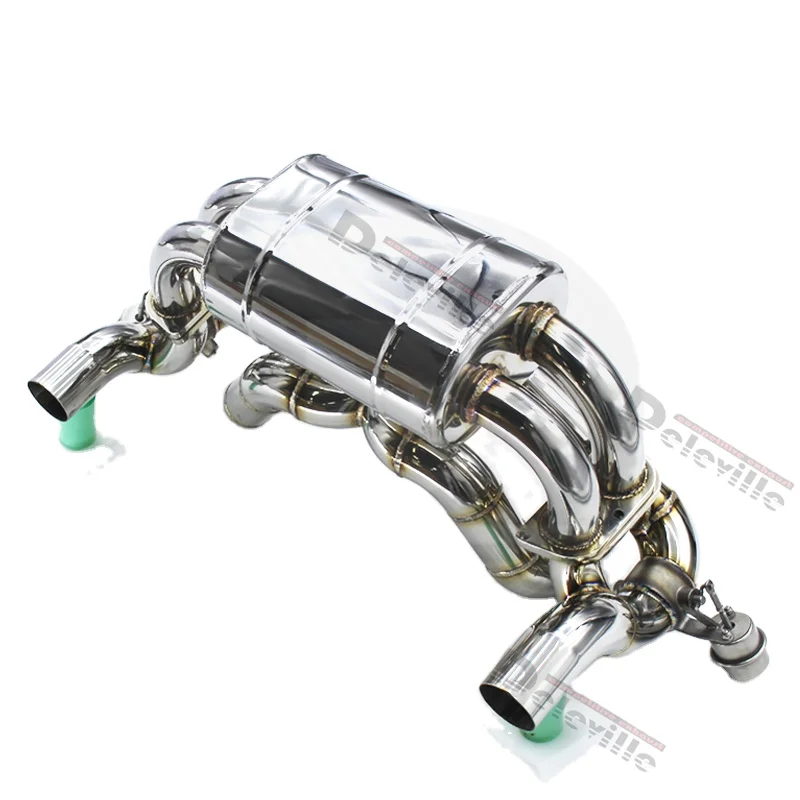 

Exhaust Muffler Pipe For Ferrari F430 SC/F430 Scuderia 4.3L 16M 2009-2015 Stainless Steel Auto Car Parts With Vacuum Valve