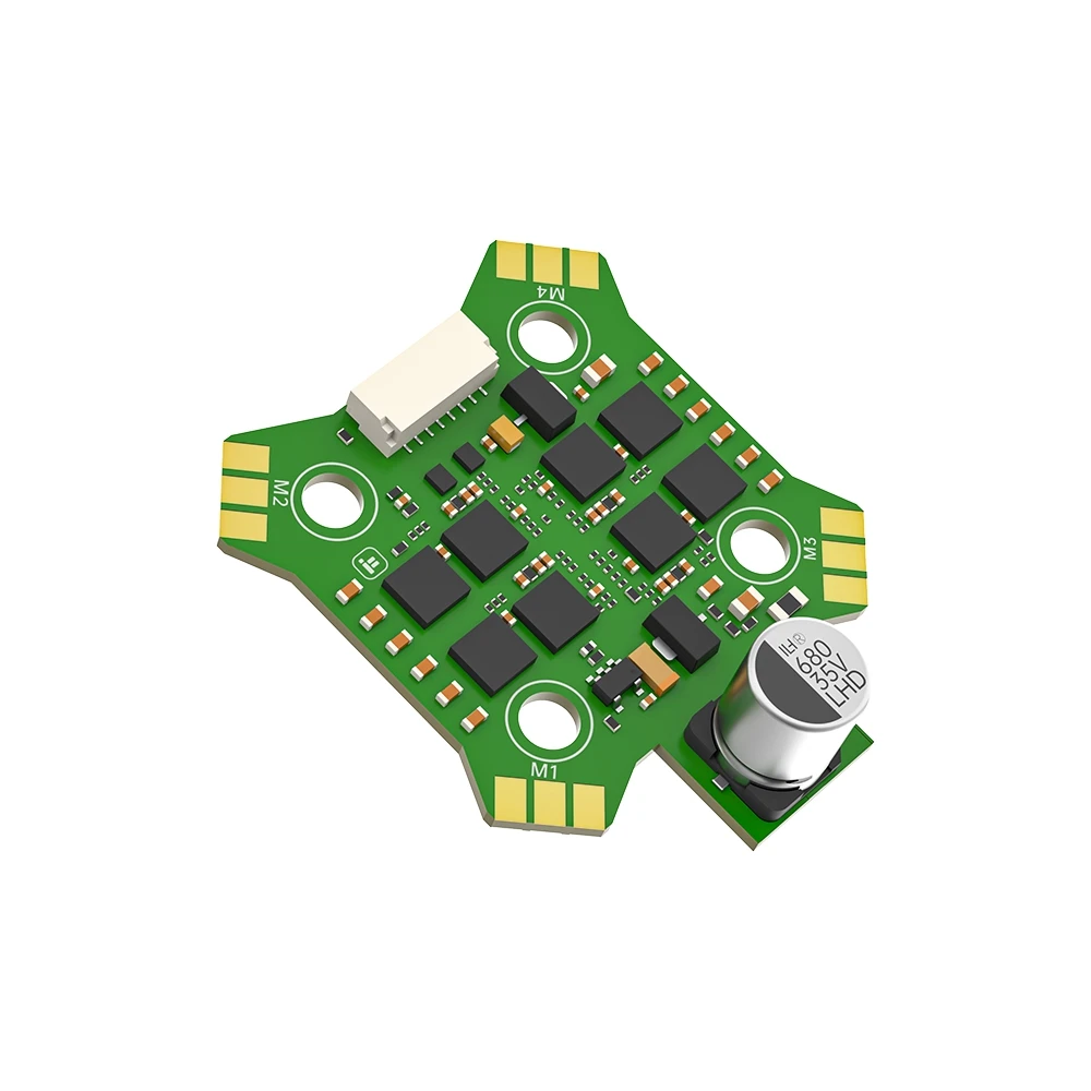 iFlight BLITZ Mini E55 4-IN-1 ESC 2-6S 55A with 20*20mm/Φ4mm Mounting Holes for FPV