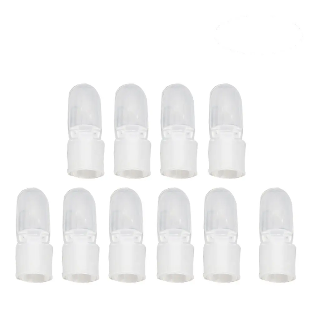 

10Pcs Transparent Nail Protector Caps for Wet Polish Protection Manicure Cover Nail Art DIY Tools Polish Shield Protector