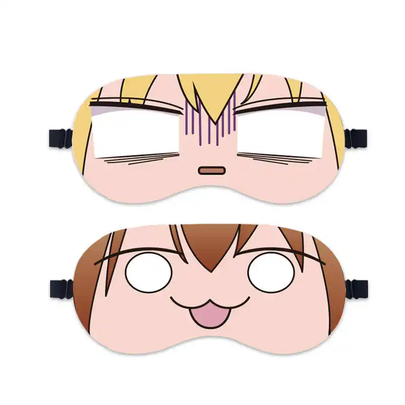 Anime My Deer Friend Nokotan Nap Eye Mask Shikanoko Noko Koshi Torako Eye Patch Cosplay Men Women Cartoon Patch Christmas Gifts