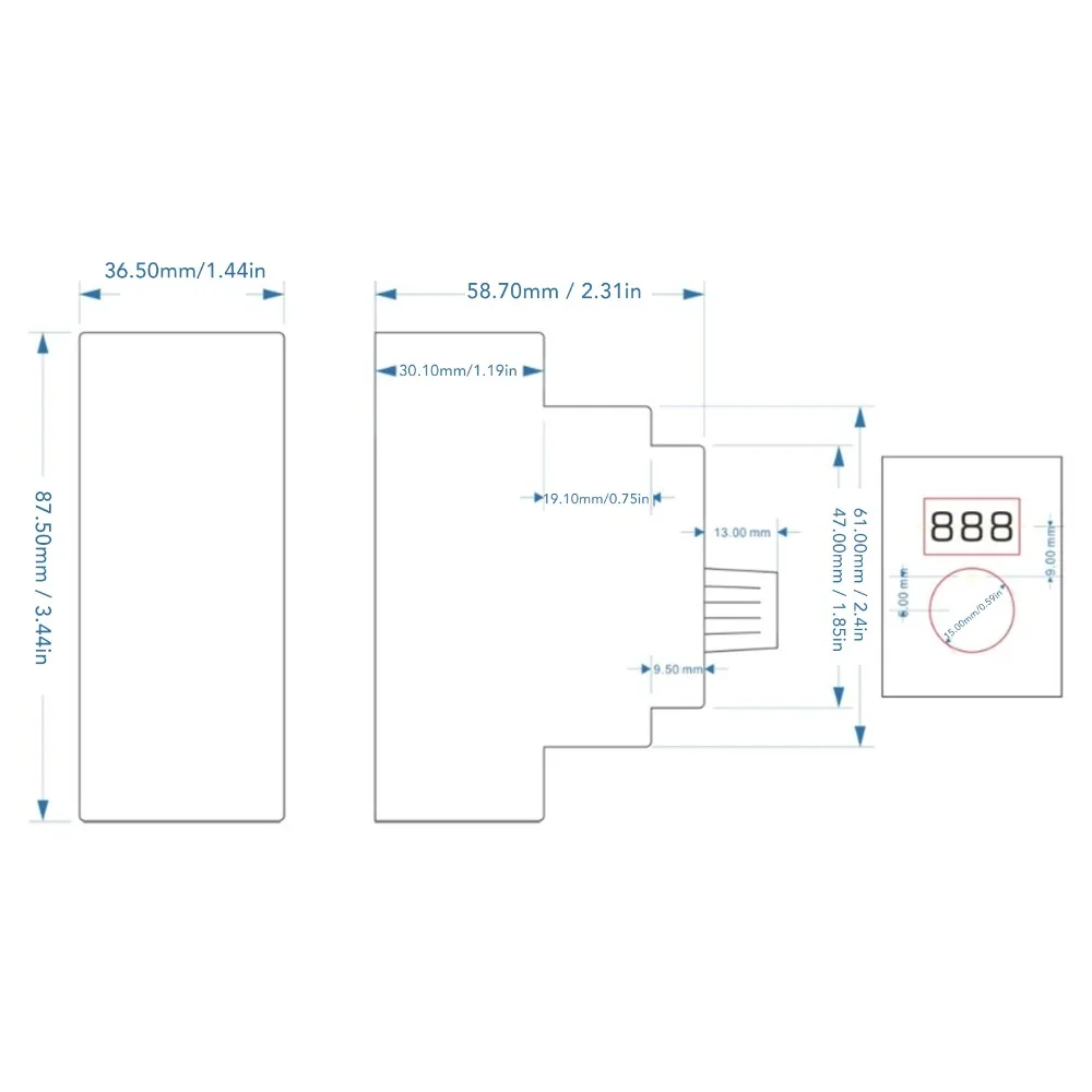 RS485 Current Signal Generator 24V Power Digital Display Current Analog Generator 4-20mA DC Rail Installation