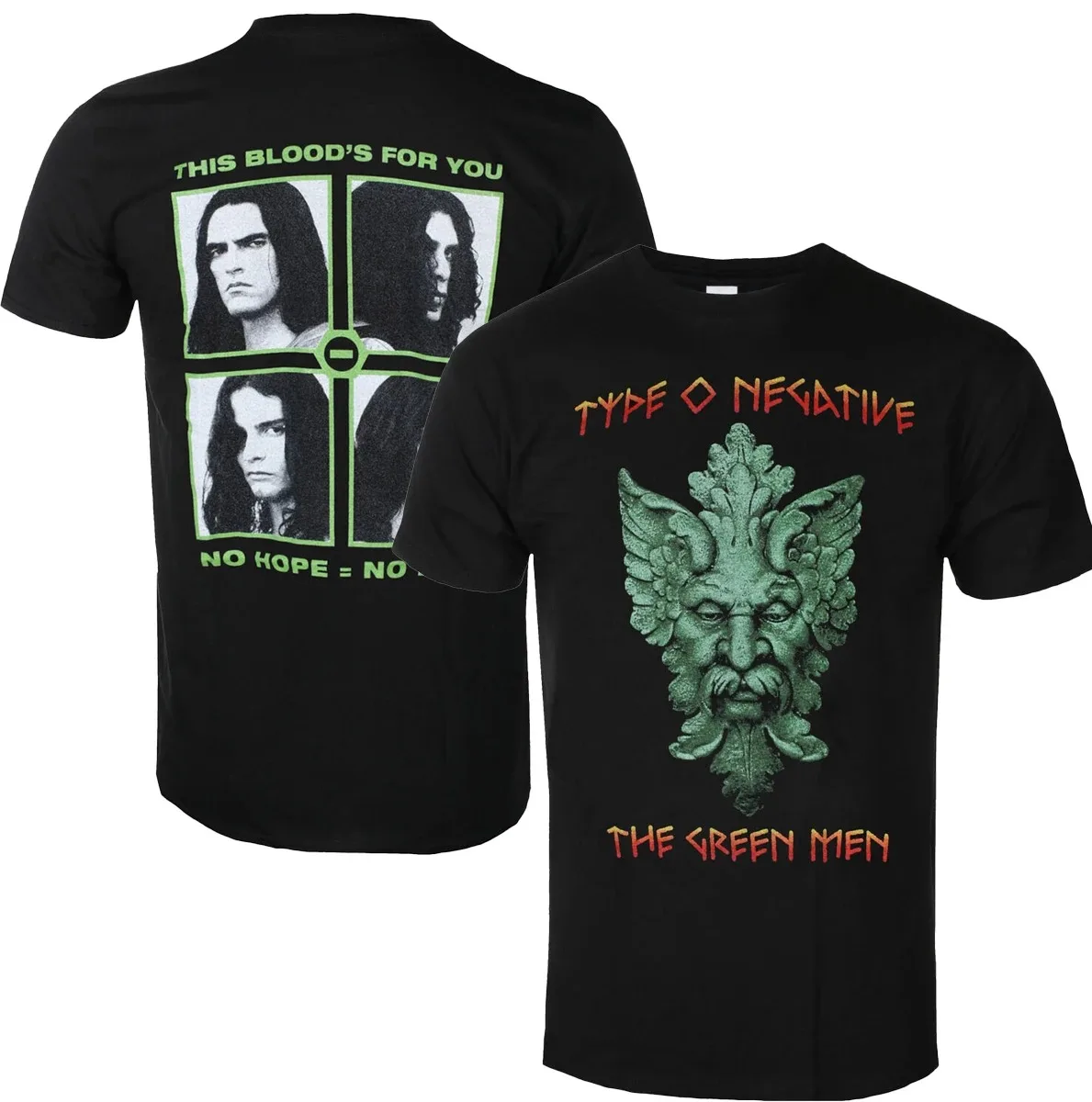 Rock Punk Brand Tee Type O Negative Band Graphic T-shirt Women Men Oversized Summer Short Sleeve Luxury Style Casual Vintage Top