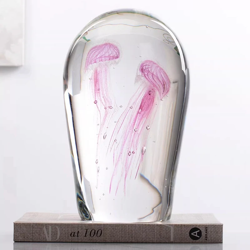 

Creative high-end glazed ornaments, living room model room office ornaments