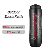 1000ml Outdoor Bike Squeeze Water Drinking Bottle Running Riding Cycling Sport Kettle Drinkware PP5 Bicycle Water Bottle Cage