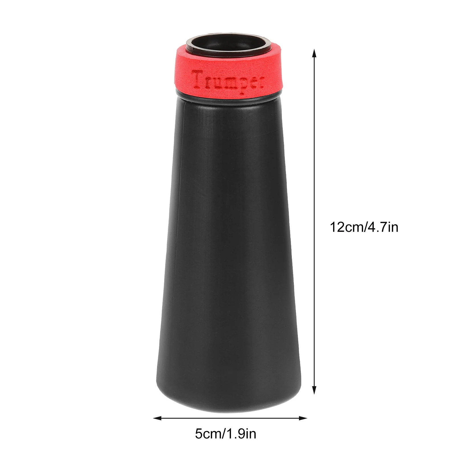 Trumpet Mute Accessory Trompette Straight for Soundproof Abs Plastic Beginner