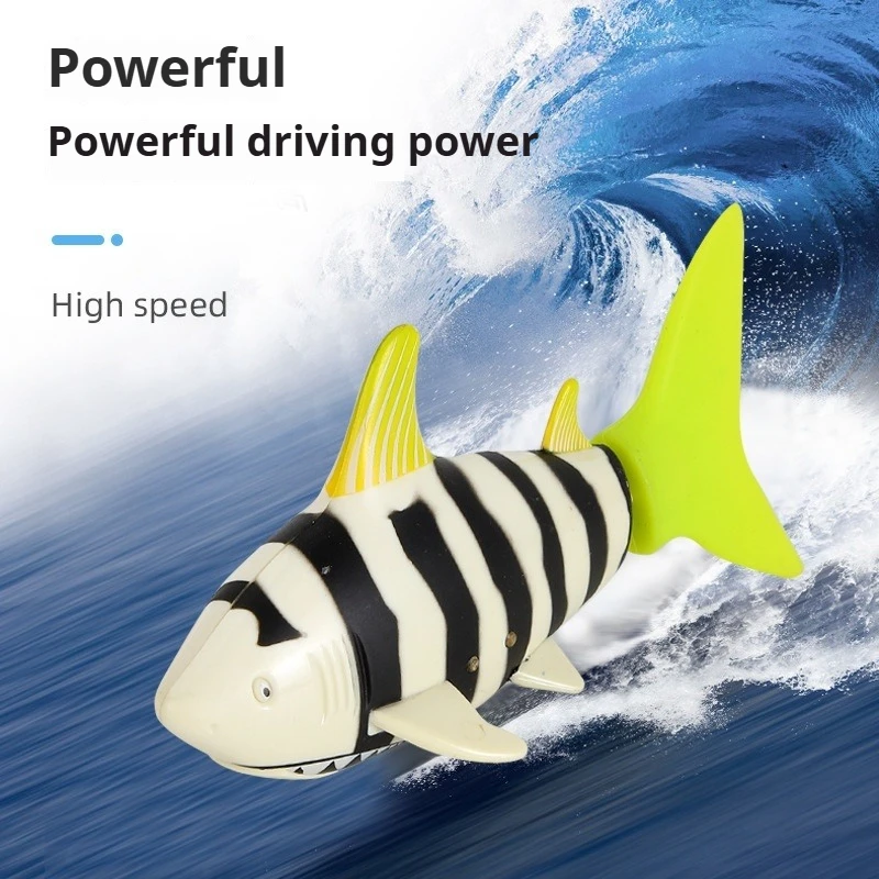 Mini RC U-Boot 4-Kanal-Fernbedienung für kleine Haie mit USB-Fernbedienung, Spielzeug, Fischboot, bestes Weihnachtsgeschenk für Kinder, Kinder, Neu