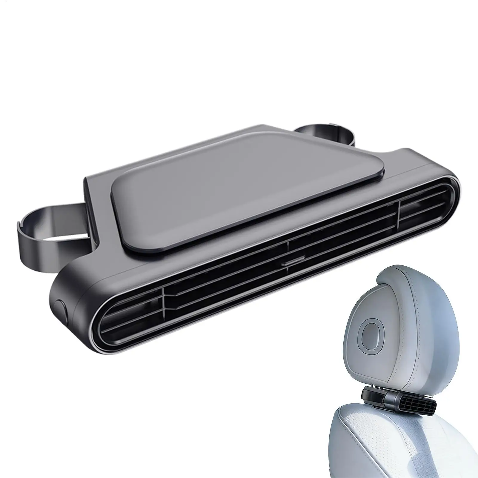 

Вентилятор для заднего сиденья автомобиля с мощным воздушным потоком, бесшумный, с USB-питанием, для водителя и пассажира, для поездок, путешествий и семейных прогулок