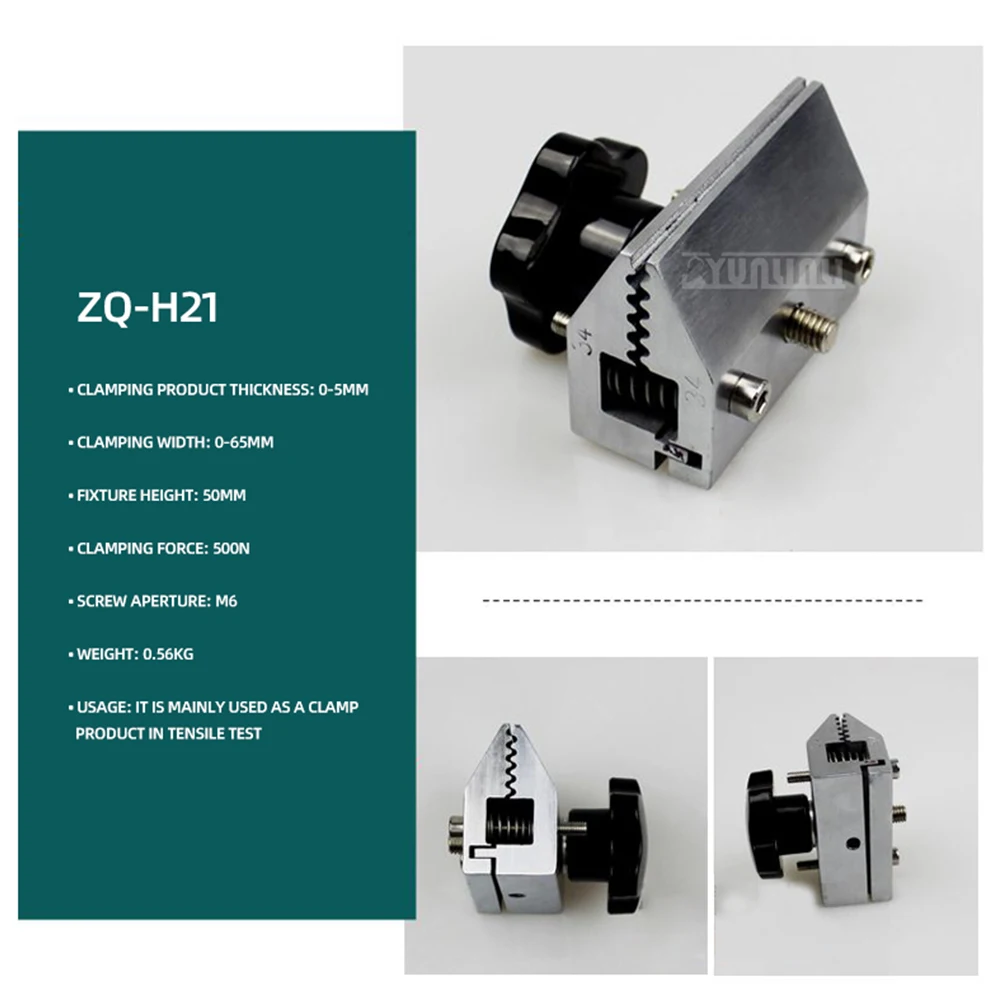 

Tensile test fixture Tensile testing machine fixture Fishing line test fixture Film tensile test fixture