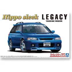 Aoshima 05800 static assembled car model toy 1/24 scale For Subaru Legacy HIPPO SLEEK BG5 1993 station wagon car model kit