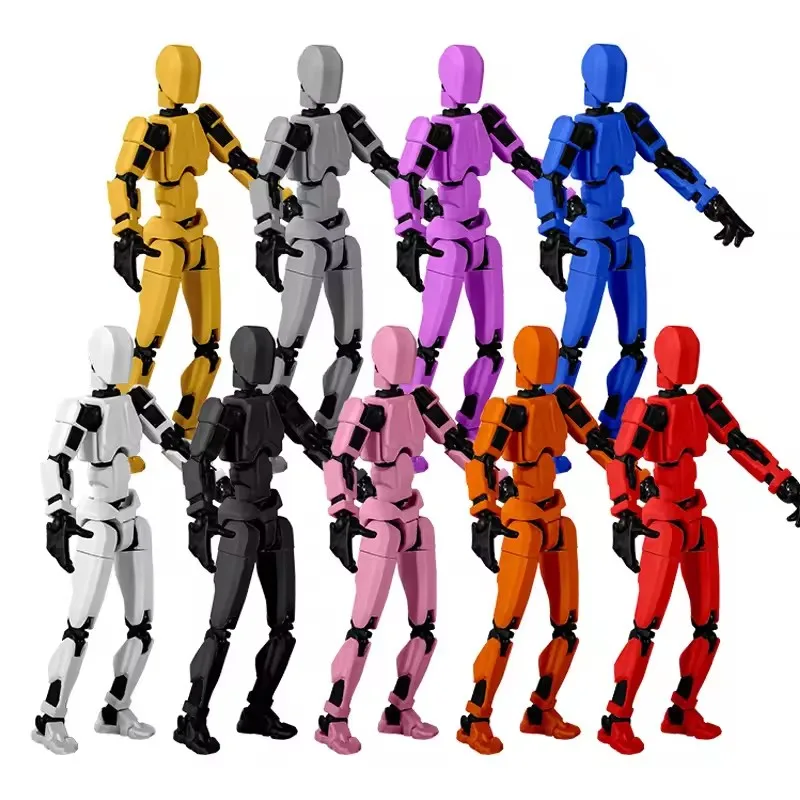 รุ่นที่สาม 3 การพิมพ์รูป Dummy Lucky 13 ตุ๊กตาสี Series Multi-Movable Joint หุ่น DIY HAND-Made